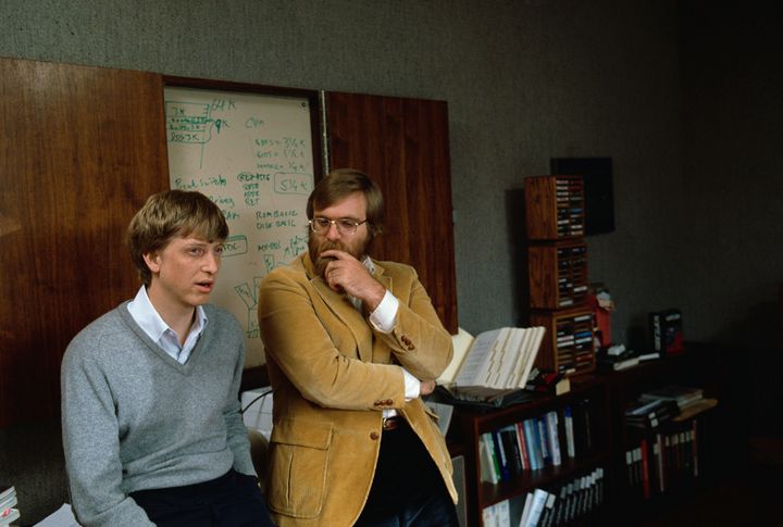 Μπλι Γκέιτς και Πολ Άλεν το 1984. (Photo by © Doug Wilson/CORBIS/Corbis via Getty Images)