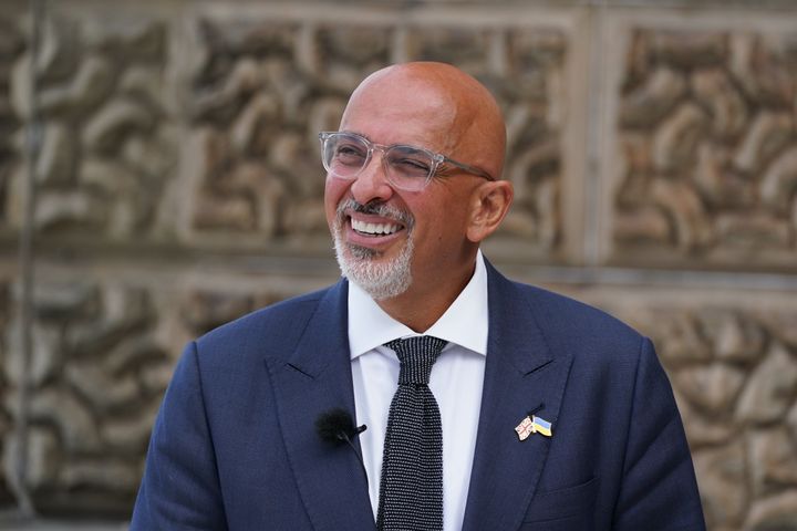 Chancellor of the Exchequer Nadhim Zahawi.