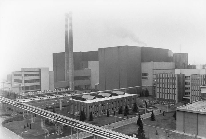 Ο πυρηνικός σταθμός ηλεκτροπαραγωγής Πακς το 1990