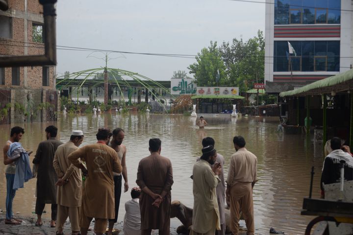 Pakistan called for international assistance after floods since mid-June killed nearly 1,000 people.