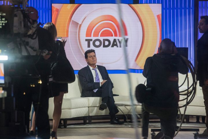 Sheen went public with his HIV diagnosis on the "Today" show with Matt Lauer in 2015.