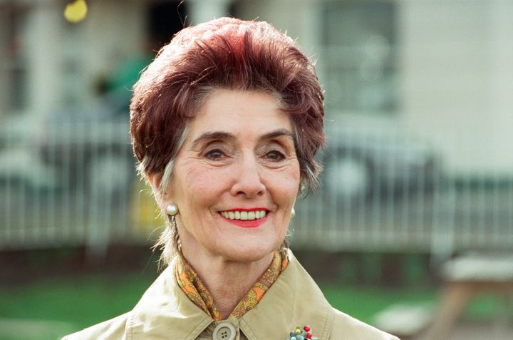 June Brown in character as Dot Cotton in 1997