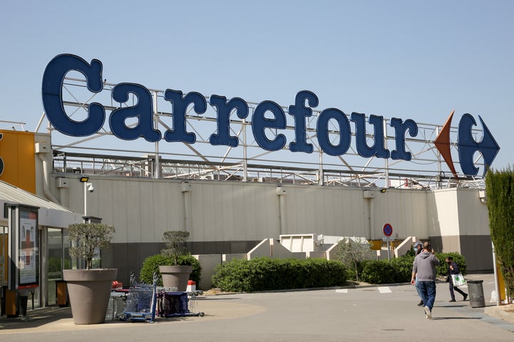 Carrefour en Marsella (Francia).
