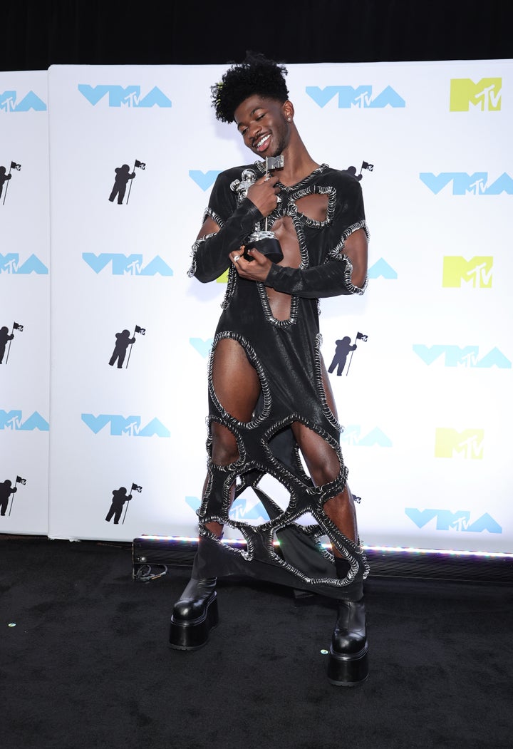 Lil Nas X's 2022 VMAs Red Carpet Look Is An Unequivocal Serve