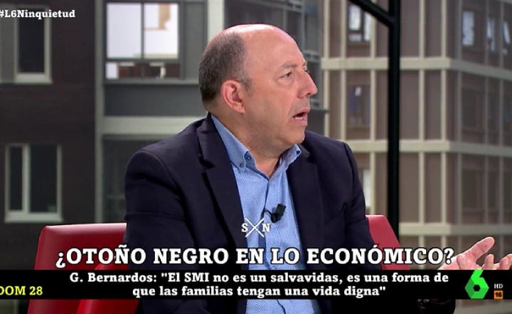 Gonzalo Bernardos en laSexta.