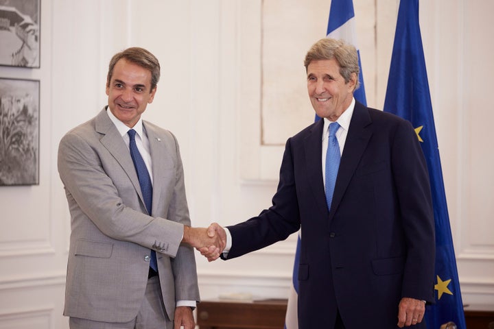 Kyriakos Mitsotakis - Jonh Kerry