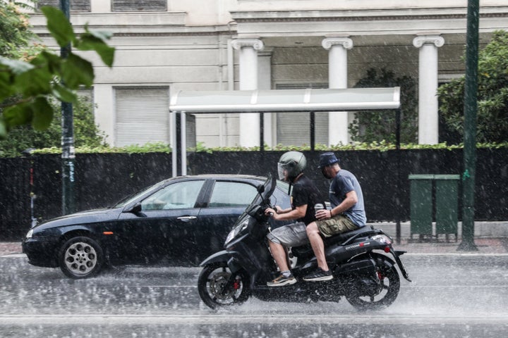 κακοκαιρια στην Αθήνα