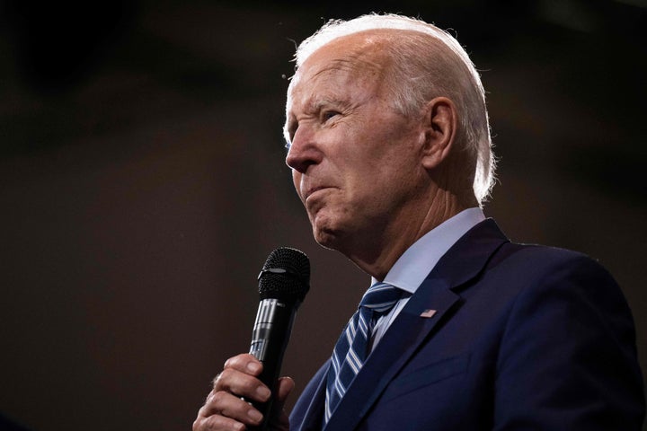 President Joe Biden speaks at Wilkes University in Wilkes-Barre, Pennsylvania, on Aug. 30.