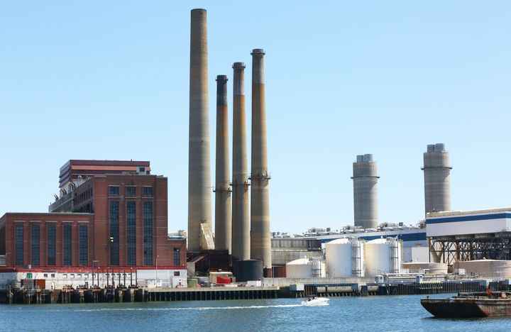 The Mystic Generating Station, located just outside Boston, burns natural gas and petroleum, which contribute to climate change and produce local air pollution that neighboring communities blamed in 2020 for making COVID-19 worse.
