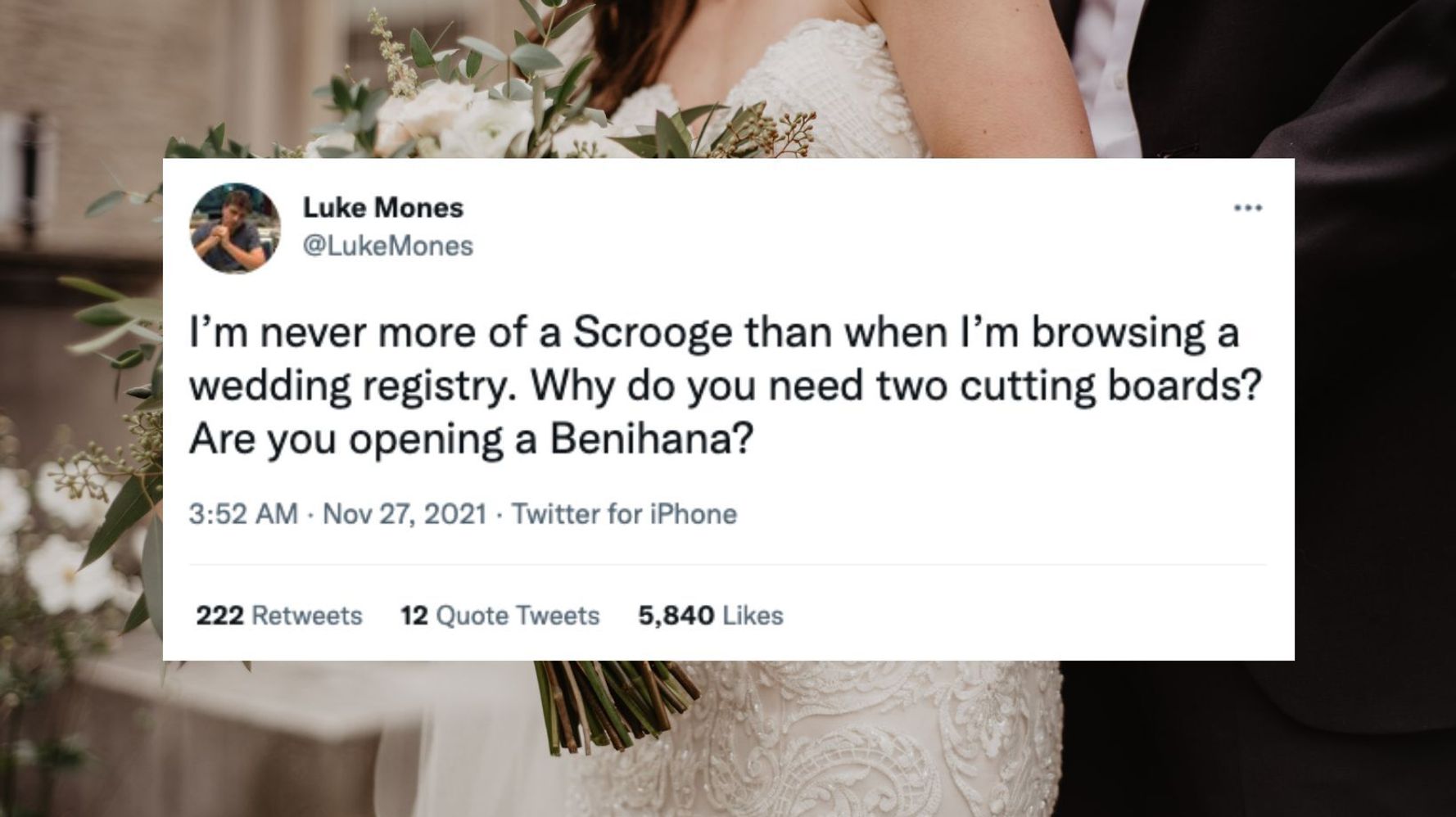 How an online wedding registry in my name appeared out of thin air