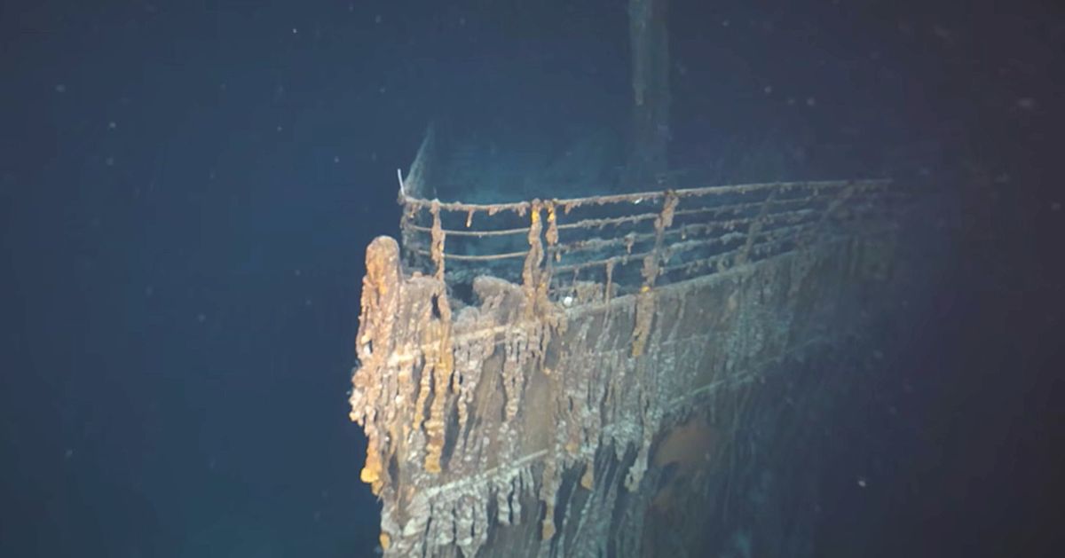 FirstEver 8K Titanic Footage Reveals Stunning New Details Of Decaying