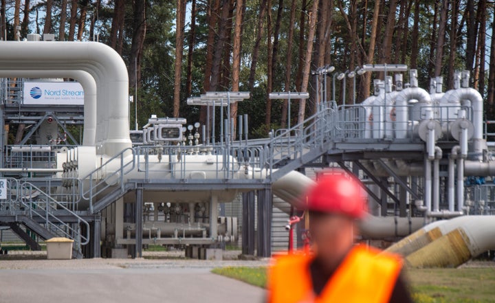 Instalaciones del Nord Stream 1.