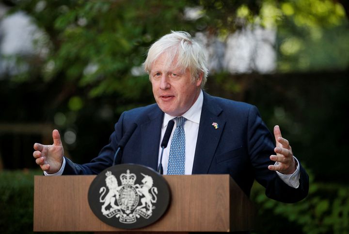 Boris Johnsons time as prime minister ends next Tuesday.