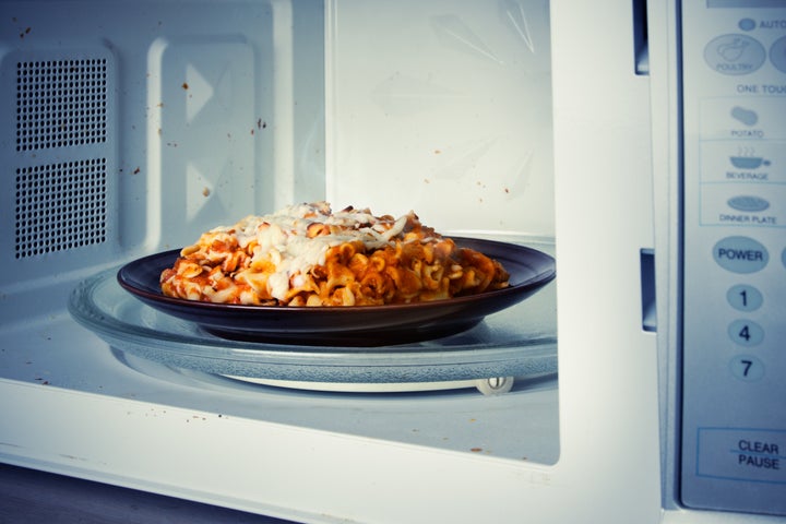 The microwave is never your best option, but there's a trick to make it a work a little better.