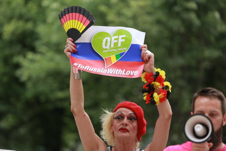 Manifestación gay.