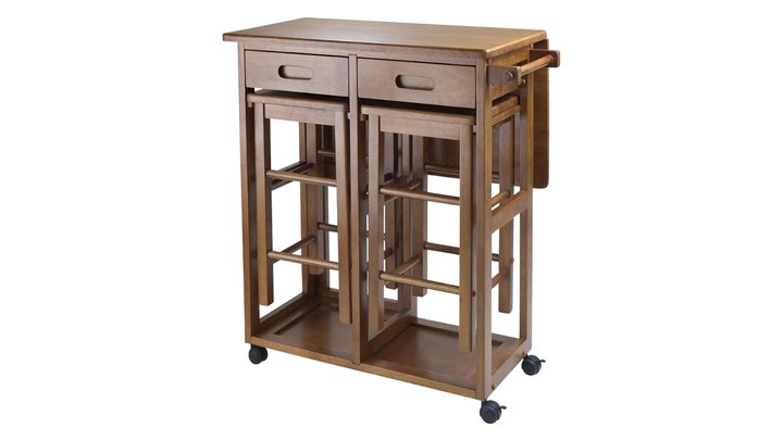The two stools tuck neatly underneath the <a href="https://www.amazon.com/Winsome-39330-Suzanne-Kitchen-Square/dp/B00597KAT0?tag=kristenadaway-20&ascsubtag=630f5cf2e4b063d5e62077fa%2C-1%2C-1%2Cd%2C0%2C0%2Chp-fil-am%3D0%2C0%3A0%2C0%2C0%2C0" target="_blank" role="link" data-amazon-link="true" rel="sponsored" class=" js-entry-link cet-external-link" data-vars-item-name="Winsome table" data-vars-item-type="text" data-vars-unit-name="630f5cf2e4b063d5e62077fa" data-vars-unit-type="buzz_body" data-vars-target-content-id="https://www.amazon.com/Winsome-39330-Suzanne-Kitchen-Square/dp/B00597KAT0?tag=kristenadaway-20&ascsubtag=630f5cf2e4b063d5e62077fa%2C-1%2C-1%2Cd%2C0%2C0%2Chp-fil-am%3D0%2C0%3A0%2C0%2C0%2C0" data-vars-target-content-type="url" data-vars-type="web_external_link" data-vars-subunit-name="article_body" data-vars-subunit-type="component" data-vars-position-in-subunit="10">Winsome table</a>.