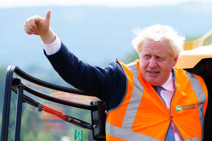 Boris Johnson has just days left in office
