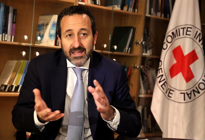 El director general del Comité Internacional de la Cruz Roja (CICR), Robert Mardini.