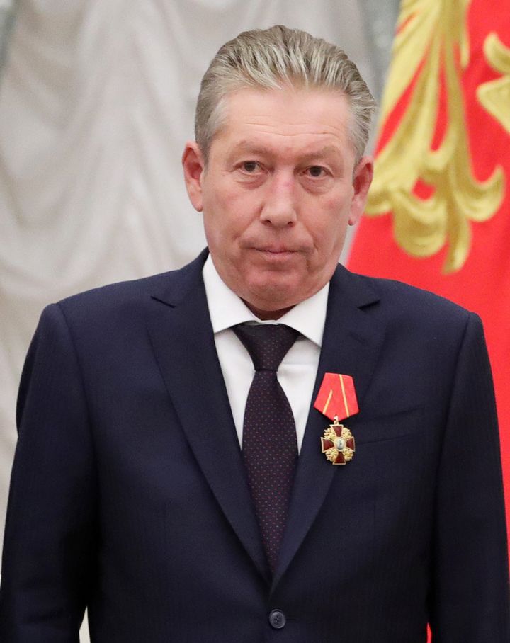 Ravil Maganov attends an awards ceremony at the Kremlin in Moscow on Nov.21, 2019. Russian oil producer Lukoil said Sept. 1, 2022 Maganov had died following a "serious illness," after Russian media cited sources saying the 67-year-old died after falling out of a hospital window. 