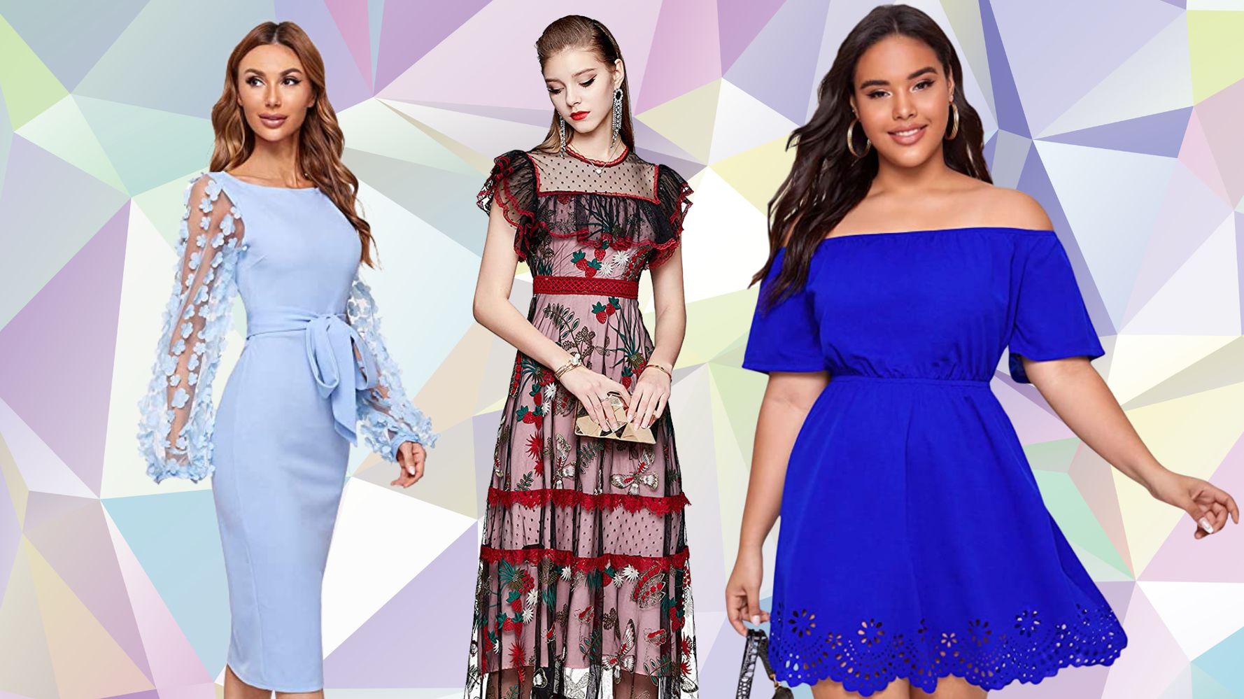 How to Dress Broad Shoulders and Large Bust 2  Retro swing dresses, Sequin  bodycon dress, Dress