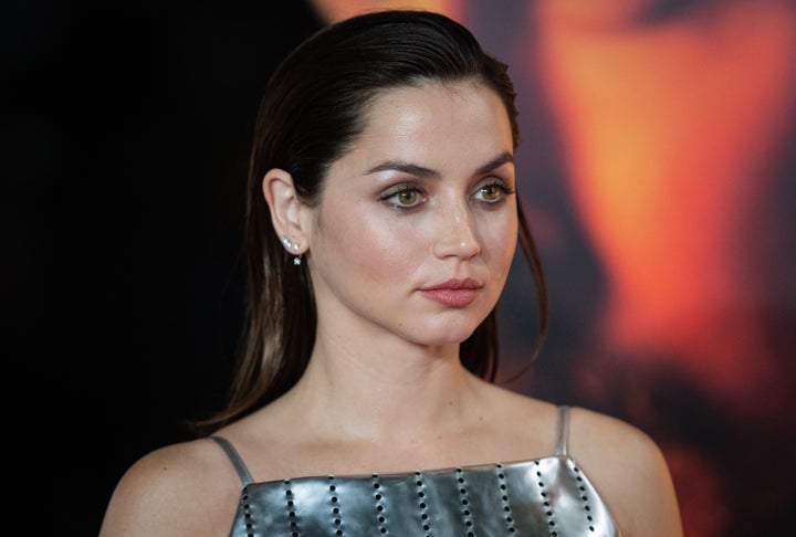 Ana de Armas en la proyección de 'The Gray Man'.