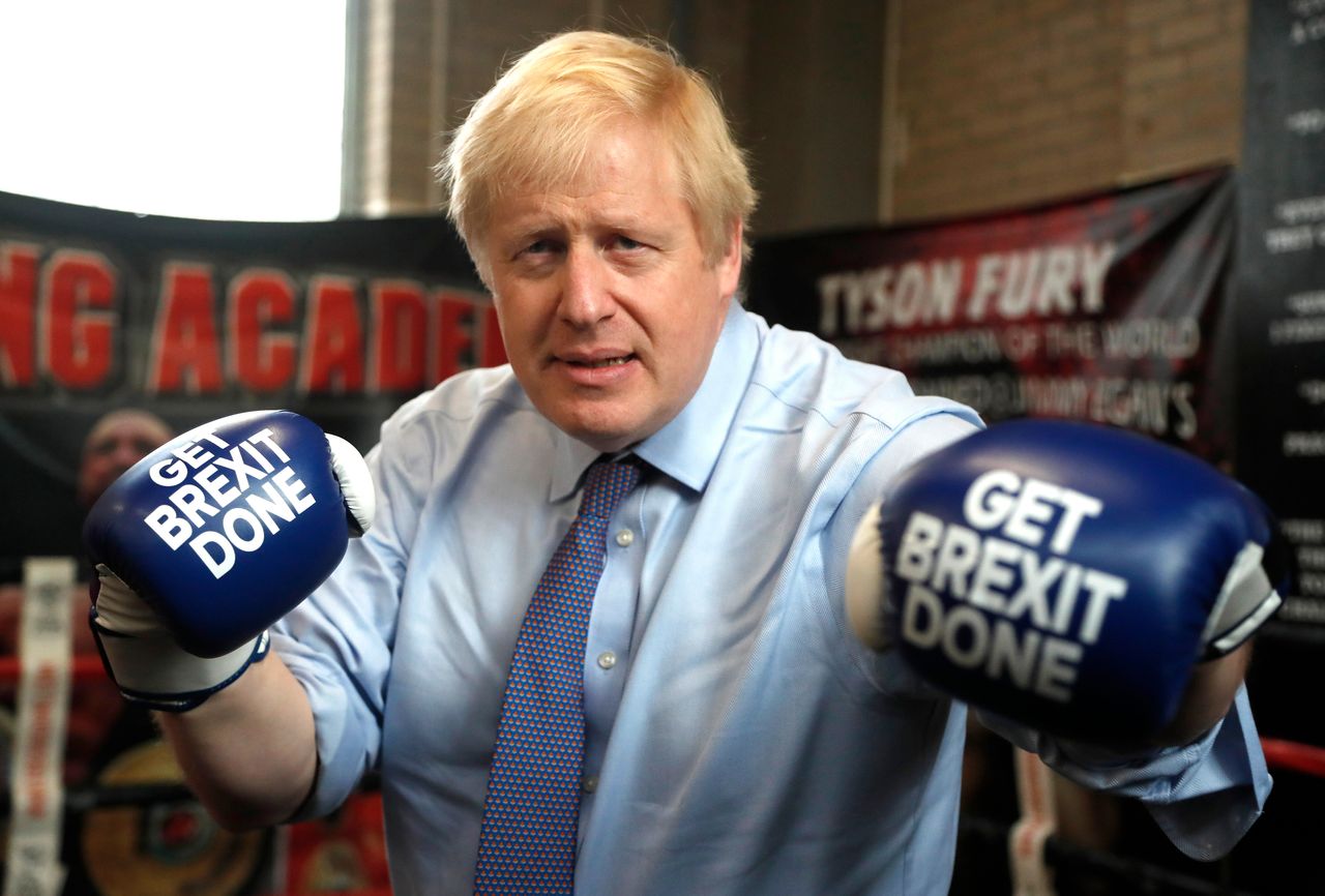 Boris Johnson won an 80-seat majority in 2019 on a promise to break the Brexit logjam.
