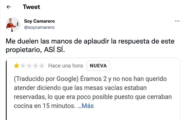 Tuit de Soy Camarero.