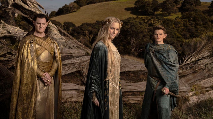 Imagen de los protagonistas de 'Los anillos de poder'.