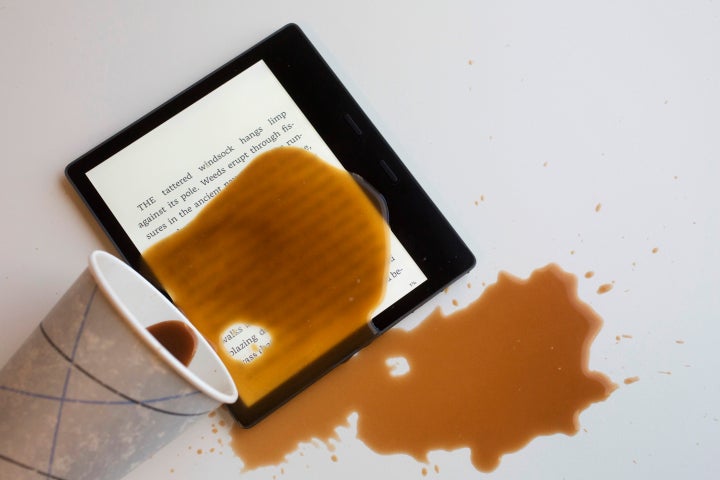 Some Kindle models are even waterproof enough to read in the bathtub. <a href="https://www.amazon.com/Amazon-Kindle-Ereader-Family/b?ie=UTF8&node=6669702011&tag=thehuffingtop-20&ascsubtag=631107b1e4b020c4ffab1353%2C-1%2C-1%2Cd%2C0%2C0%2Chp-fil-am%3D0%2C0%3A0%2C0%2C0%2C0" target="_blank" role="link" data-amazon-link="true" rel="sponsored" class=" js-entry-link cet-external-link" data-vars-item-name="You can compare models here" data-vars-item-type="text" data-vars-unit-name="631107b1e4b020c4ffab1353" data-vars-unit-type="buzz_body" data-vars-target-content-id="https://www.amazon.com/Amazon-Kindle-Ereader-Family/b?ie=UTF8&node=6669702011&tag=thehuffingtop-20&ascsubtag=631107b1e4b020c4ffab1353%2C-1%2C-1%2Cd%2C0%2C0%2Chp-fil-am%3D0%2C0%3A0%2C0%2C0%2C0" data-vars-target-content-type="url" data-vars-type="web_external_link" data-vars-subunit-name="article_body" data-vars-subunit-type="component" data-vars-position-in-subunit="13">You can compare models here</a>.