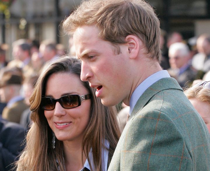 Kate Middleton and Prince William pictured in 2007