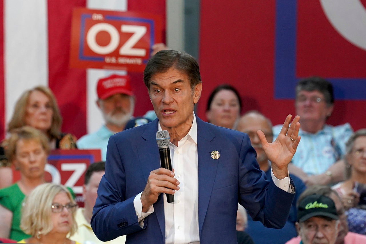 Republican Mehmet Oz is hammering his opponent John Fetterman for declining to debate as he recovers from a stroke.