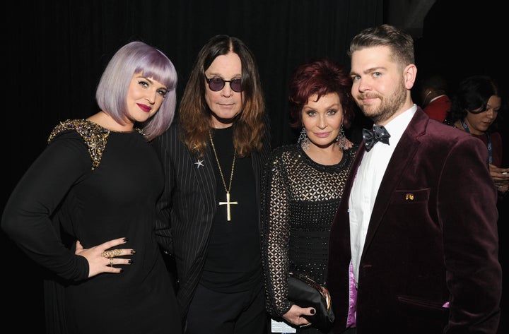 Ozzy and Sharon Osbourne (center) are leaving the U.S. to return to their home in England.