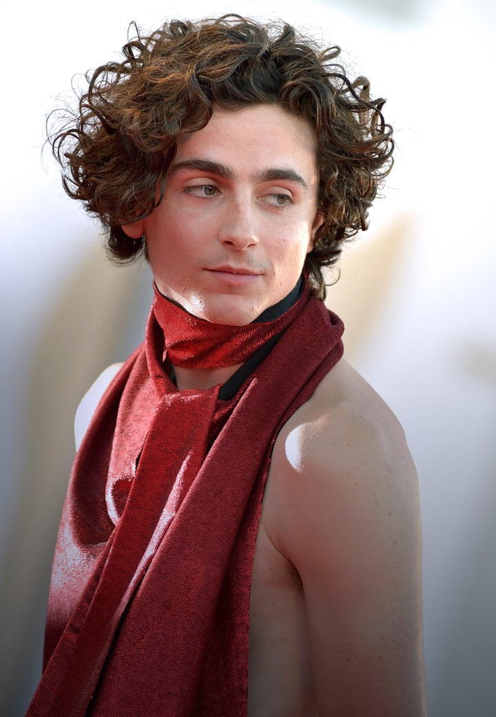 Timothée Chalamet #39 s Blood Red Backless Jumpsuit Is Getting A Lot Of Timothée Chalamet #39 s Blood Red Backless Jumpsuit Is Getting A Lot Of