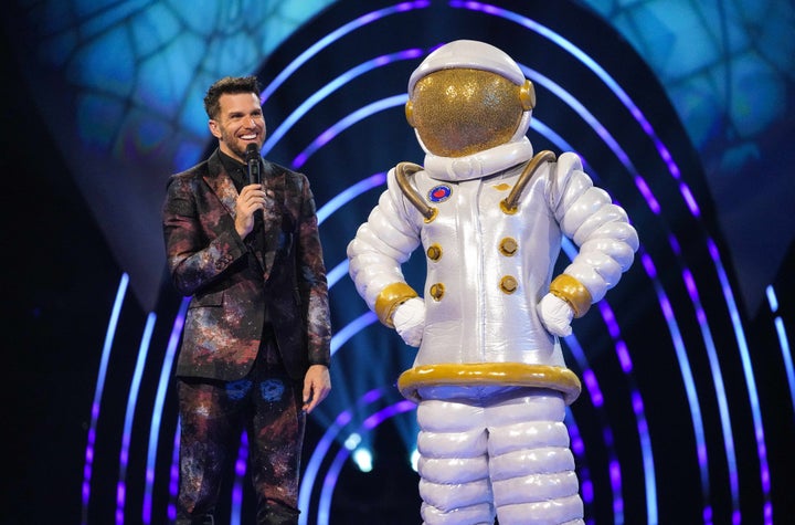 Host Joel Dommett and Astronaut