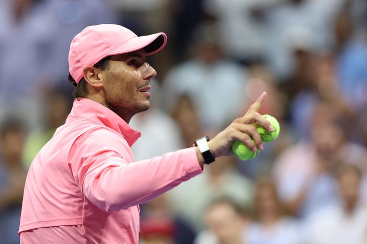 Rafael Nadal en el US Open.