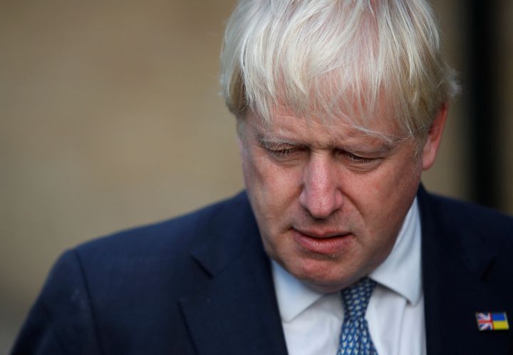 Boris Johnson will officially hand in his resignation to the Queen on Tuesday