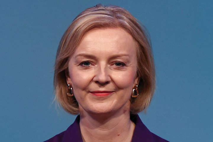 New Conservative Party leader and Britain's Prime Minister-elect Liz Truss.