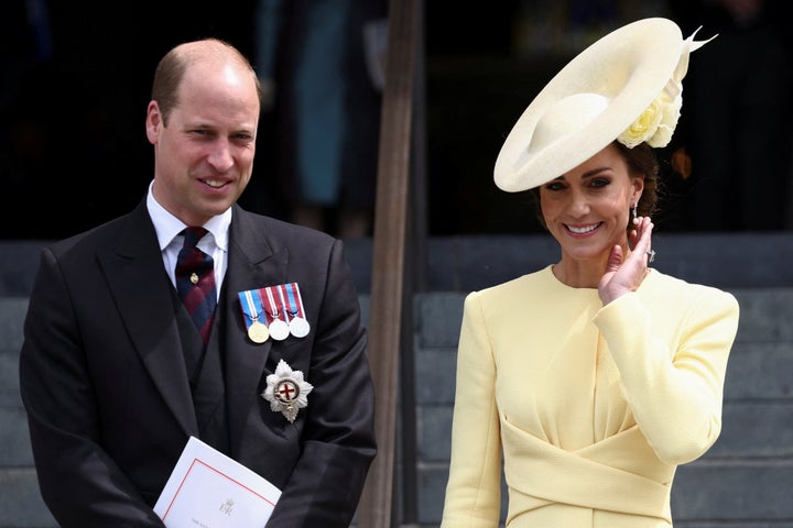 El príncipe Guillermo y Kate Middleton.