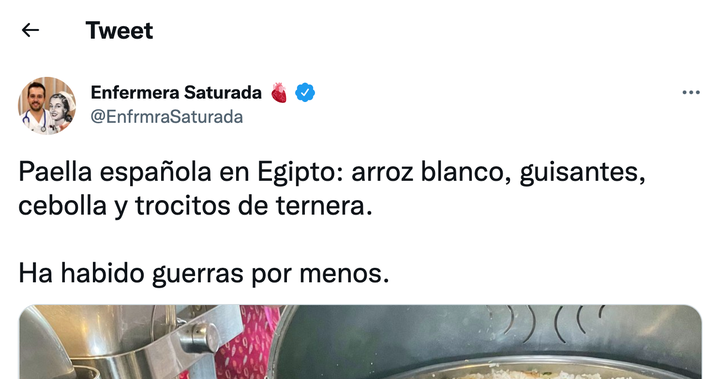 Tuit de Enfermera Saturada.