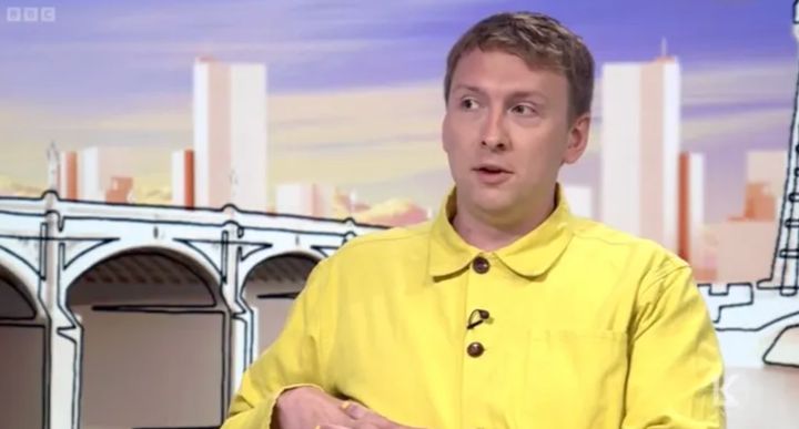 Joe Lycett during his appearance on the show.