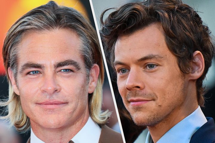 Chris Pine and Harry Styles