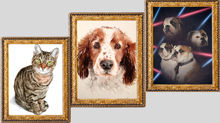 The Most Popular Pet Portrait Artists On