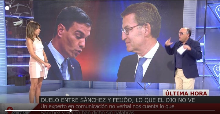 Martín Ovejero, en 'Cuatro al Día'.