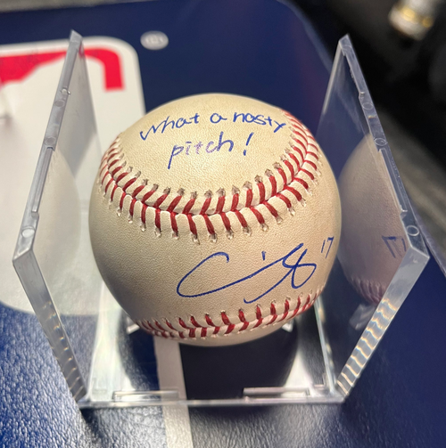 大谷翔平 実使用 ヒット ベッツ 三振 実投球 ボール サイン無 - メルカリ