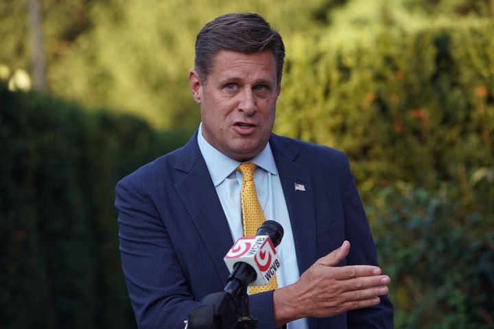 GOP gubernatorial candidate Geoff Diehl has won the Republican nomination for Massachusetts governor over businessman Chris Doughty.