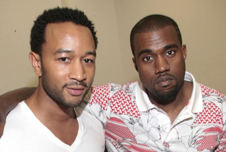 John Legend (left) said Kanye West's presidential candidacy "was the real impetus for us having a strain."