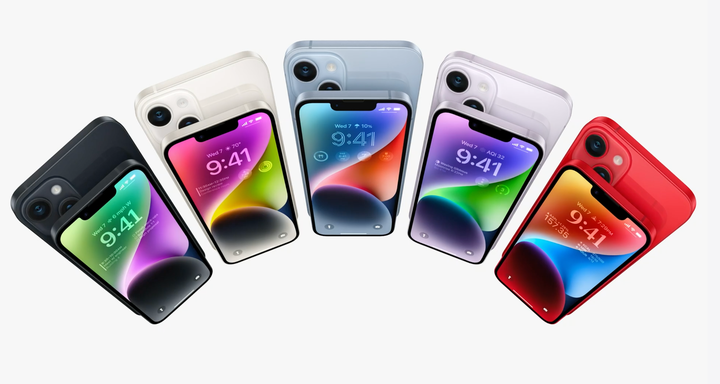 iPhone14/Plus カラーは5色