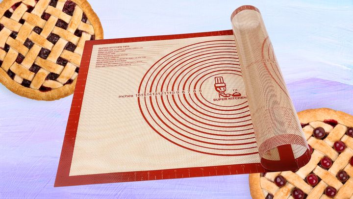 The pastry mat and map starts at $13 and makes rolling dough so much easier and quicker.