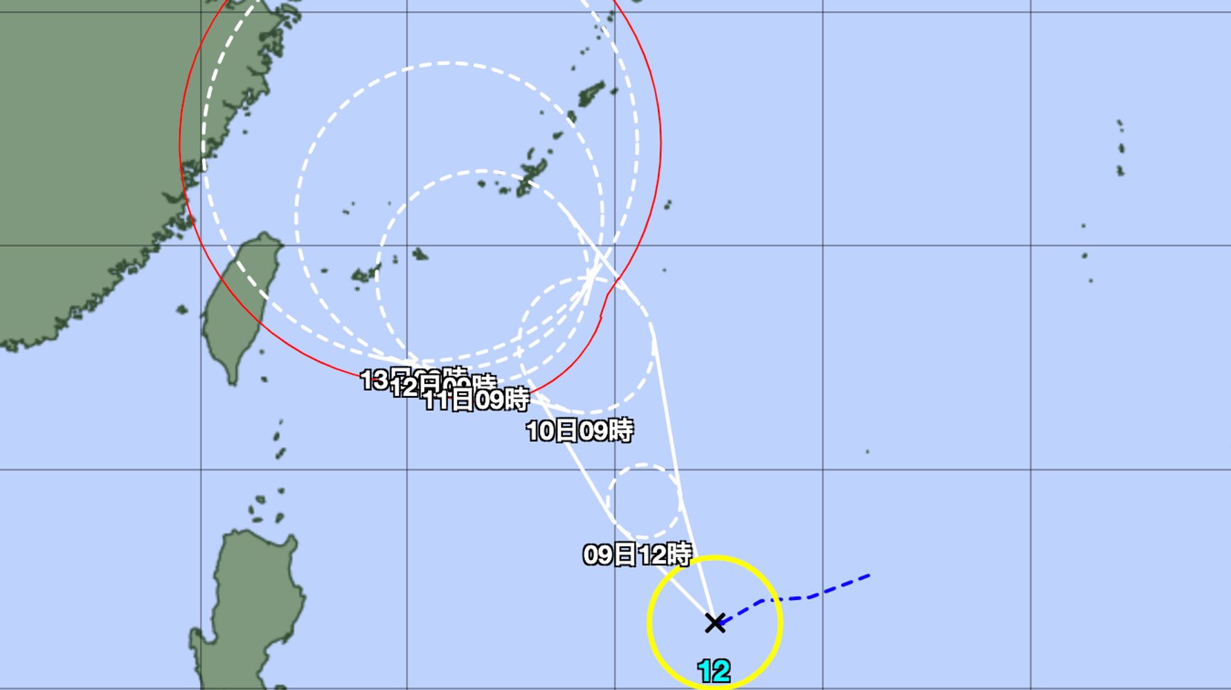 台風12号 ムイファー の予想進路は 発達して沖縄方面に接近するおそれ 台風情報 ハフポスト News