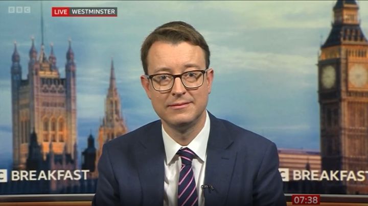 Simon Clarke, the new housing secretary, had a peculiar response to a question on BBC Breakfast this morning